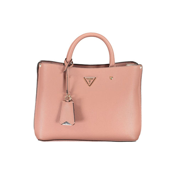 Pink Polyethylenhandtasche