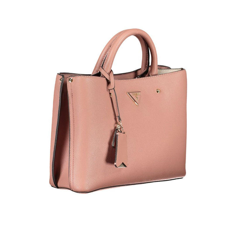 Pink Polyethylenhandtasche