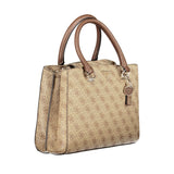 Beige Polyethylenhandtasche