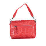 Rotes Polyethylenhandtasche