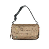 Bolso de polietileno beige