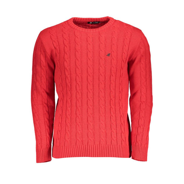 Maglione in tessuto rosso