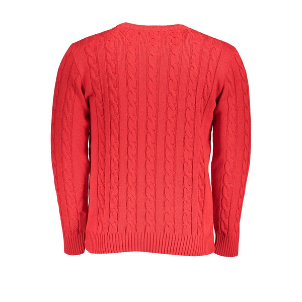 Maglione in tessuto rosso