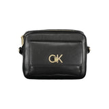 Black Polyester Handbag