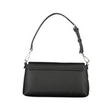 Black Polyester Handbag