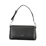 Black Polyester Handbag