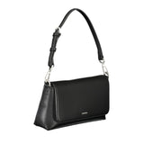 Black Polyester Handbag