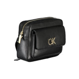 Black Polyester Handbag