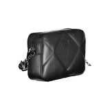 Black Polyester Handbag