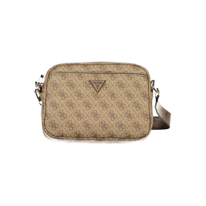 Beige Polyethylenhandtasche