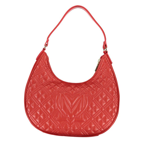 Rotes Polyethylenhandtasche