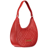 Rotes Polyethylenhandtasche