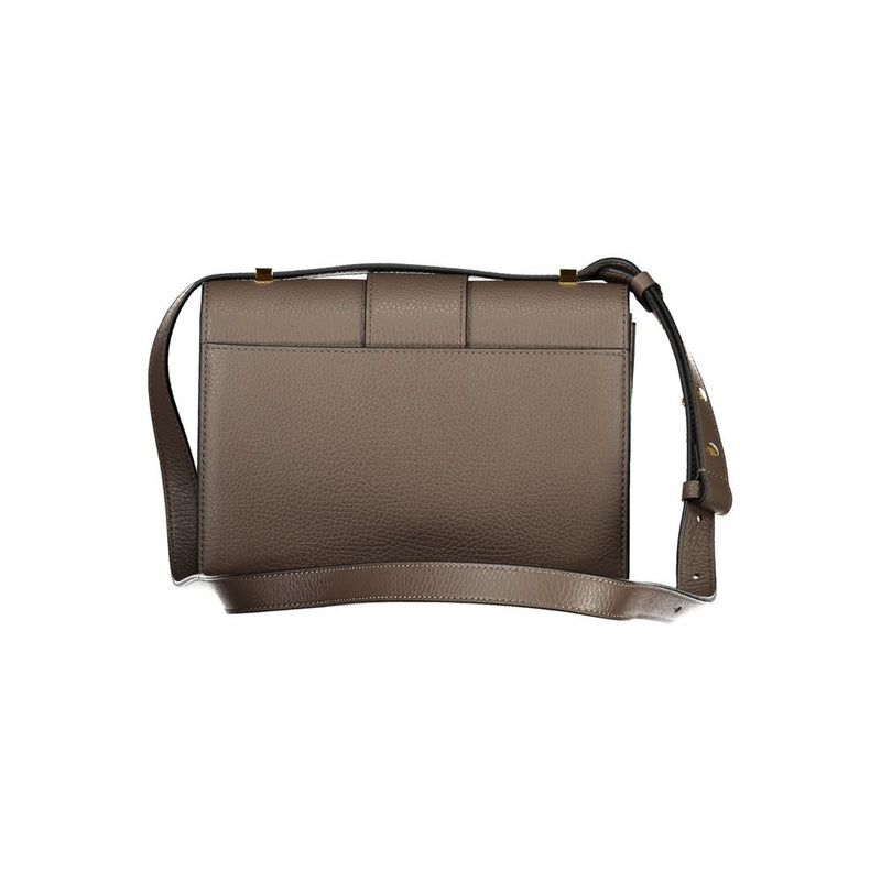 Borsa in pelle marrone