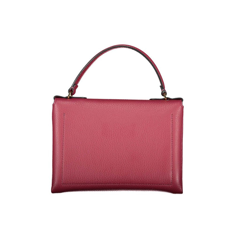 Bolso de cuero rojo