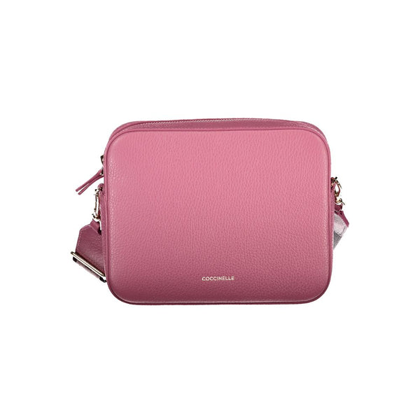 Pink Lederhandtasche