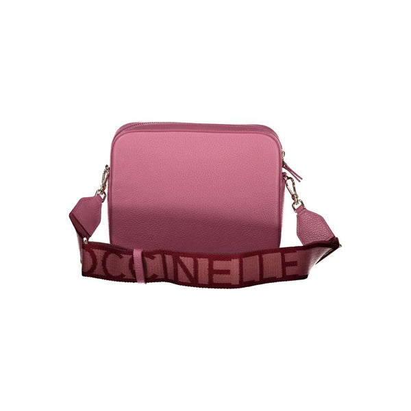 Pink Lederhandtasche