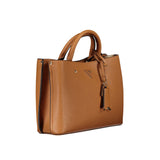 Brown Polyethylene Handbag