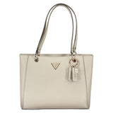 Bolso de polietileno beige