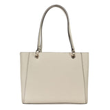 Beige Polyethylenhandtasche