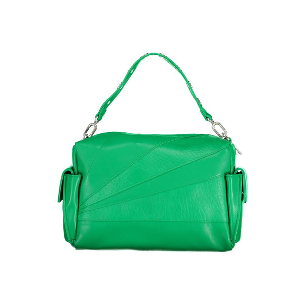 Grüne Polyethylenhandtasche