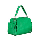 Grüne Polyethylenhandtasche