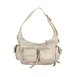 White Polyethylene Handbag