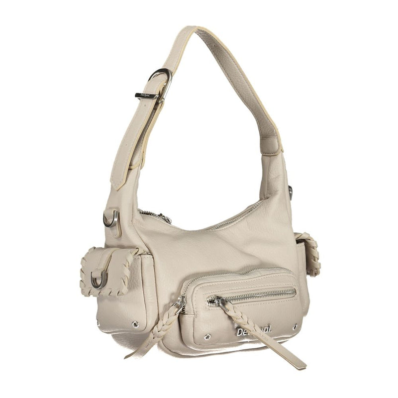 White Polyethylene Handbag