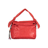 Rotes Polyethylenhandtasche