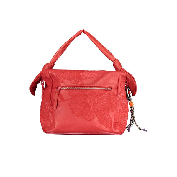 Borsa in polietilene rosso