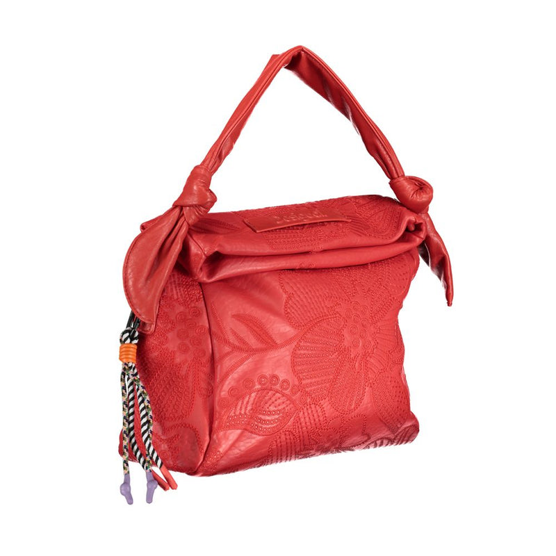 Bolso de polietileno rojo