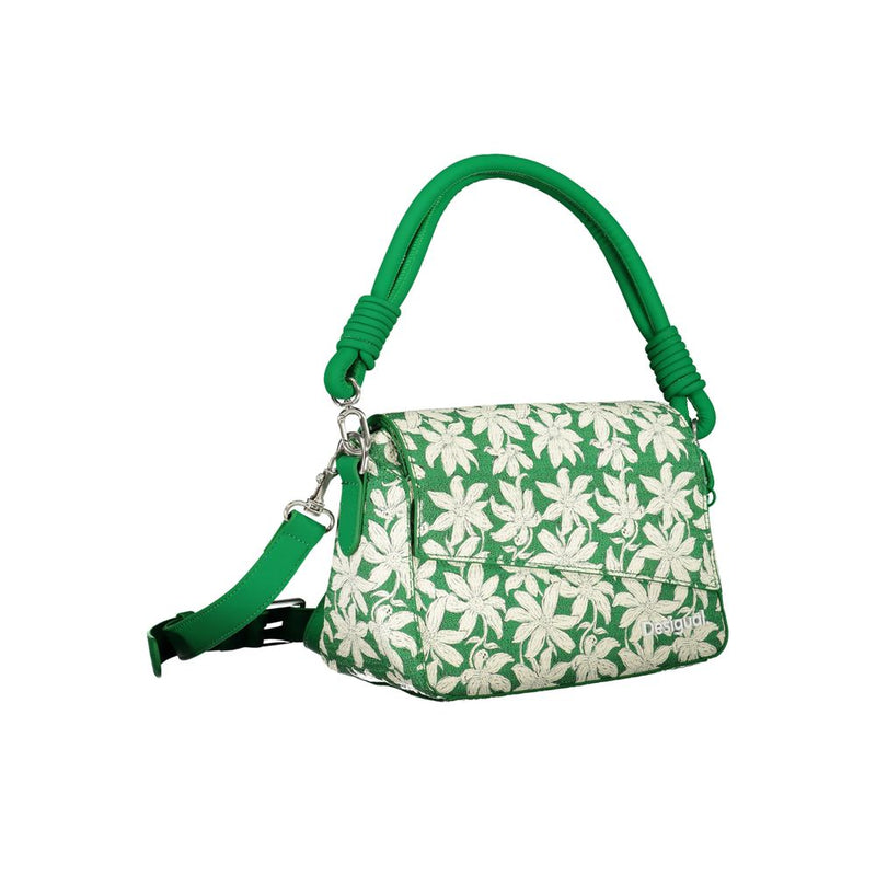 Grüne Polyethylenhandtasche