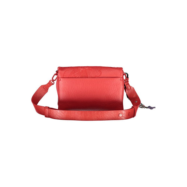 Rotes Polyethylenhandtasche