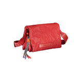 Rotes Polyethylenhandtasche