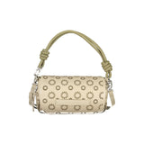 Beige Polyethylenhandtasche