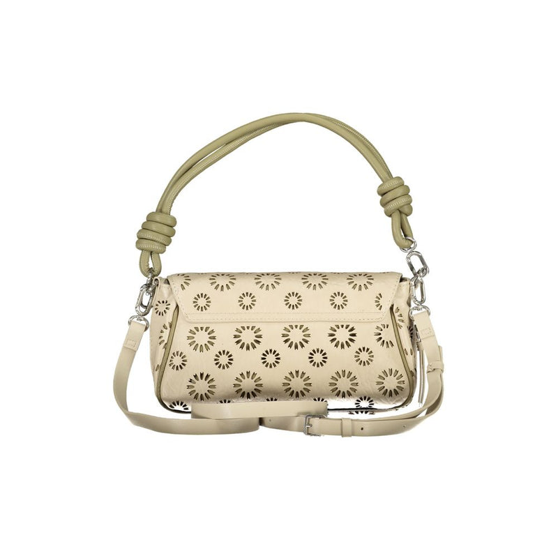 Bolso de polietileno beige