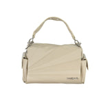 Beige Polyethylenhandtasche