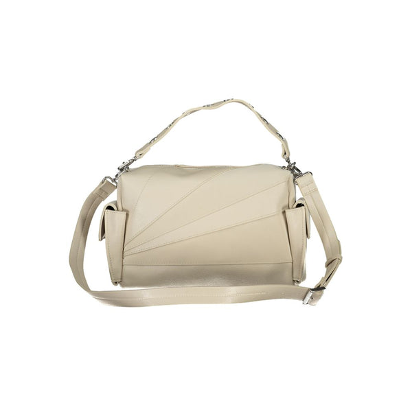 Bolso de polietileno beige