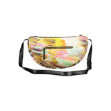 Gelbe Polyesterhandtasche