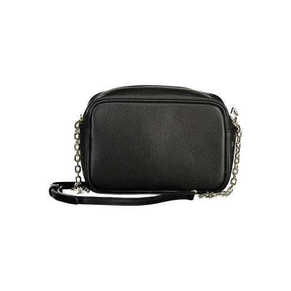 Bolso de cuero negro