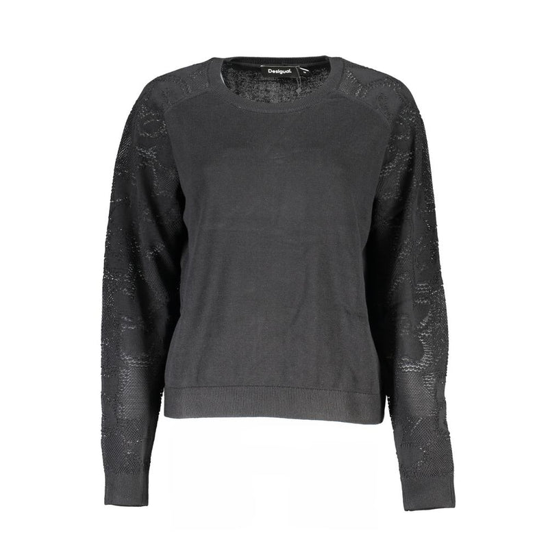 Pull en coton noir