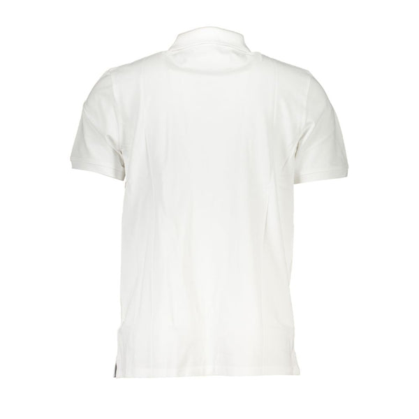 Polo de algodón blanco