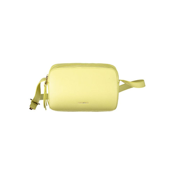 Bolso de cuero amarillo