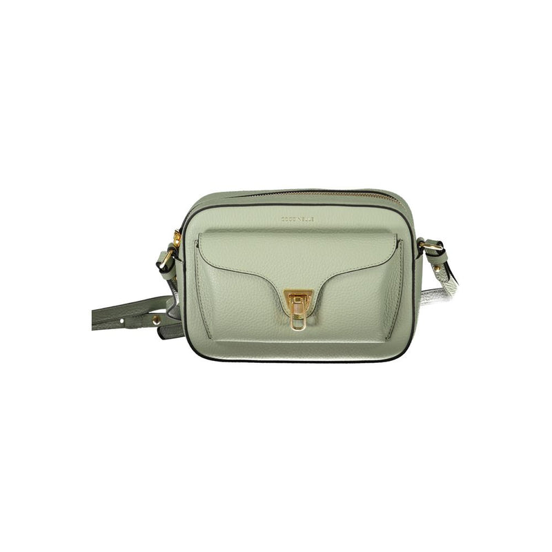 Borsa in pelle verde