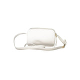 Bolso de cuero blanco