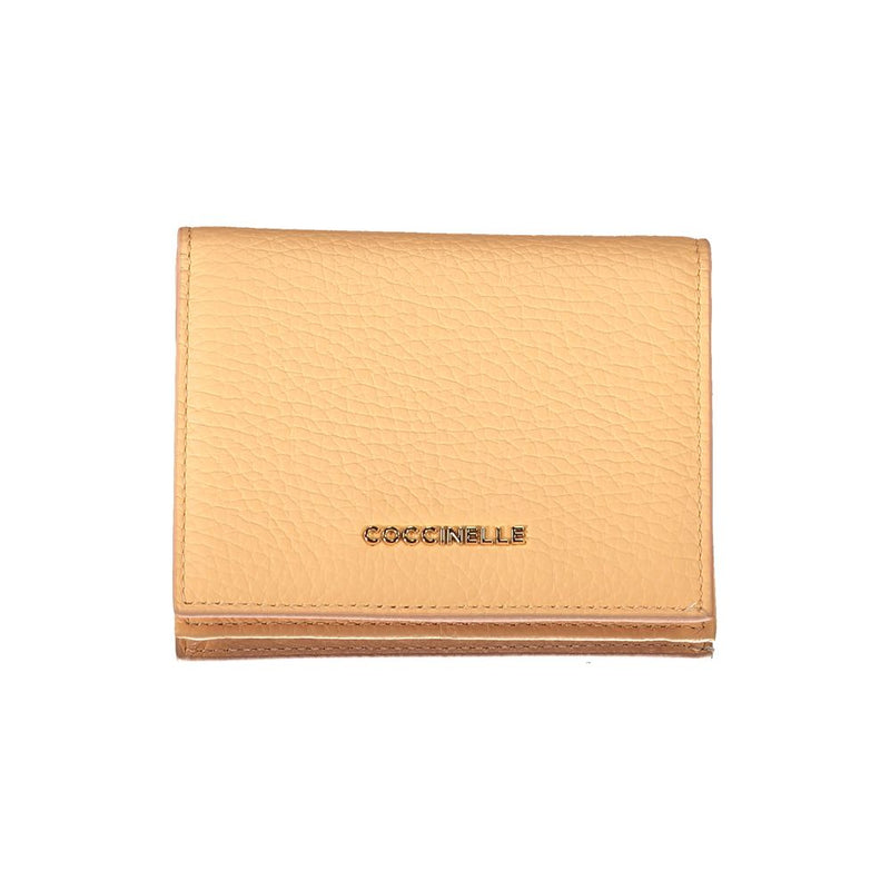 Orange Leather Wallet