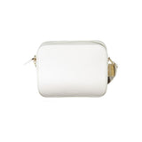 Bolso de cuero blanco