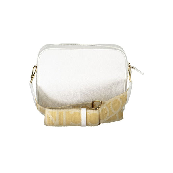 Bolso de cuero blanco