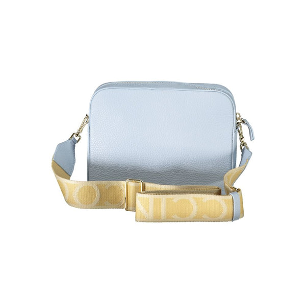 Borsa in pelle blu chiara