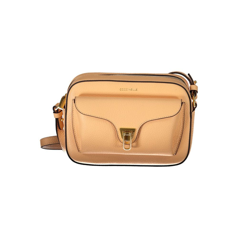 Borsa in pelle arancione