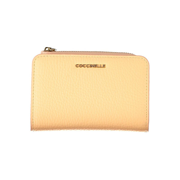 Orange Leder Brieftasche